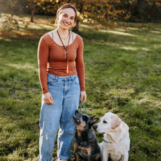 Meike Corsmann und Hunde